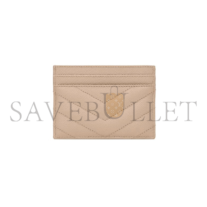 Y*L cassandre matelassÉ card case in grain de poudre leather 423291bow012721 (10.5*7.5*0.5cm)